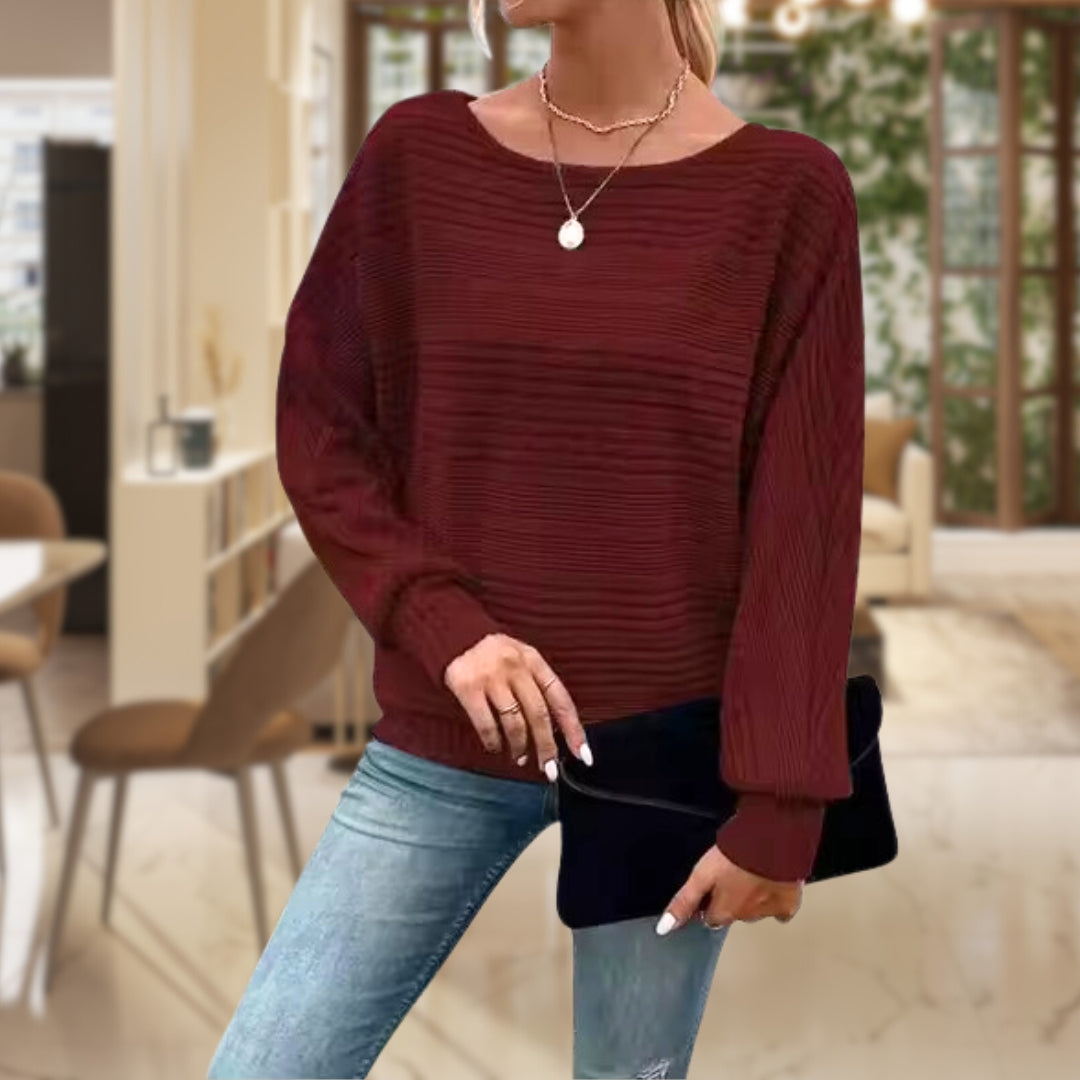 Abigail | Texturerad tröja