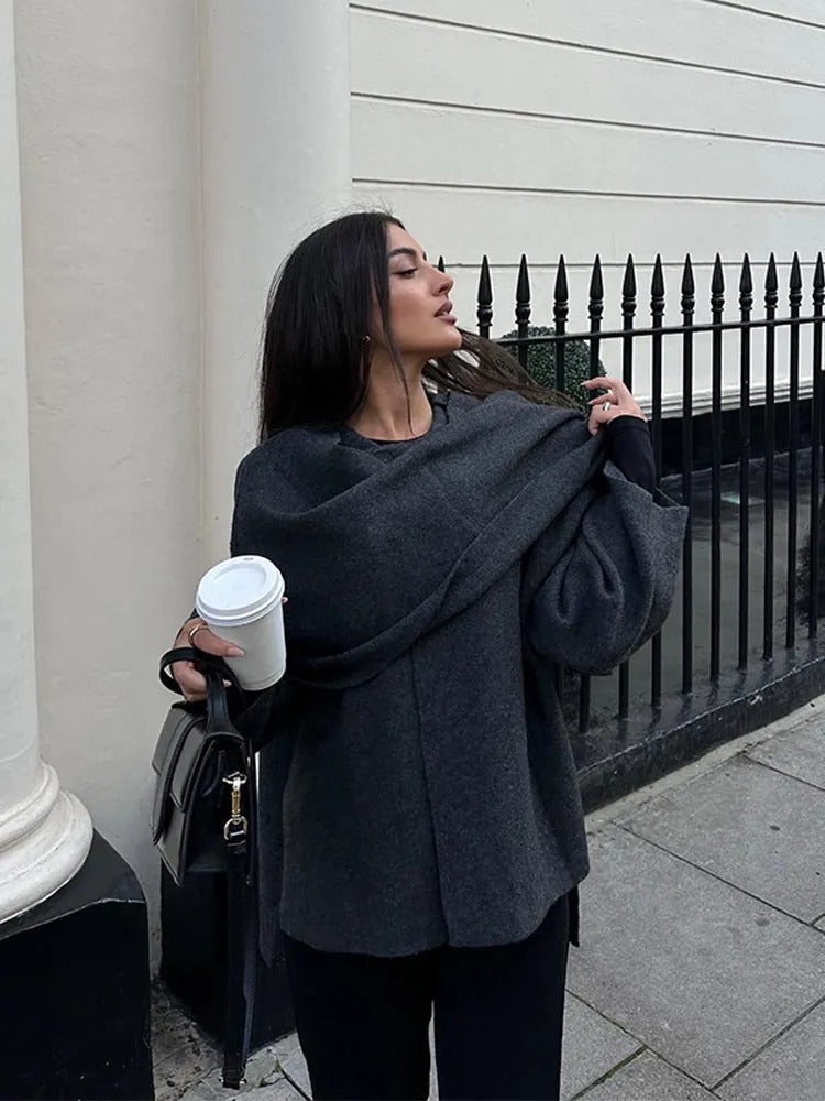 Elif | Viral cape coat