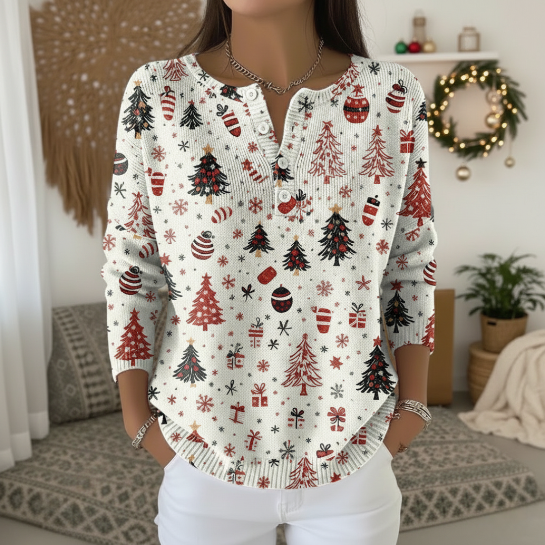 Julens | Jultröja med Knappar