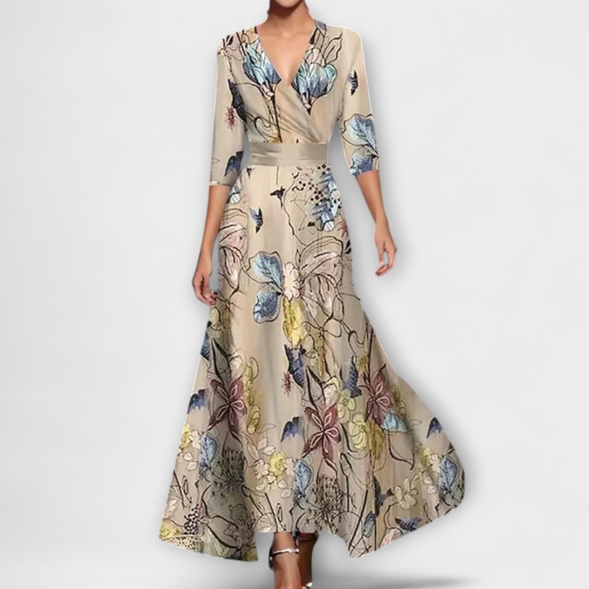 Alma | Elegant damklänning med ärmdesign