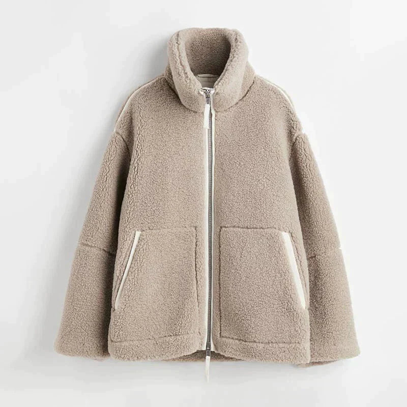 Liora | Oversized Teddyjacka
