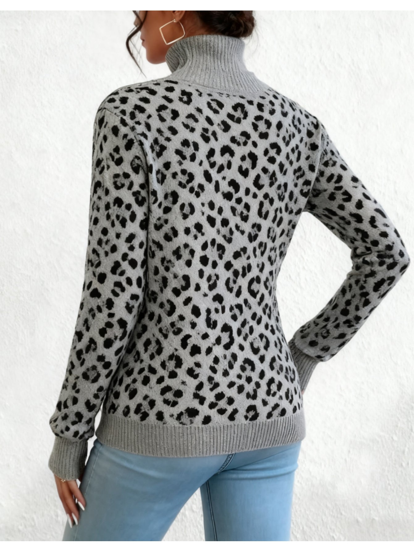 Mara | Elegant Leopardtryck Tröja