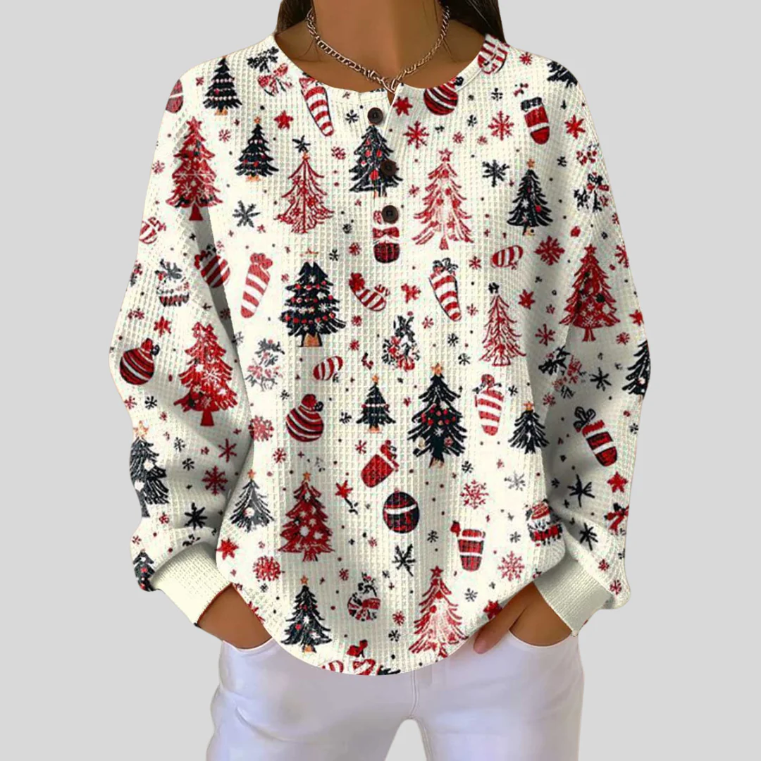 Julens | Jultröja med Knappar