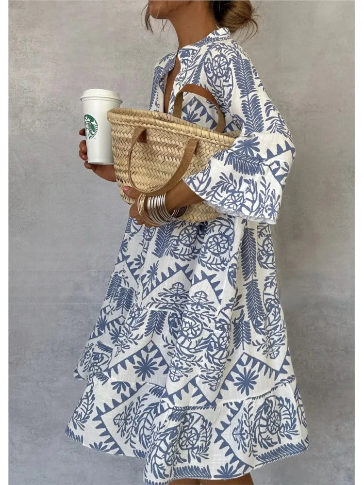 Amaya | Avslappnad tribal klänning