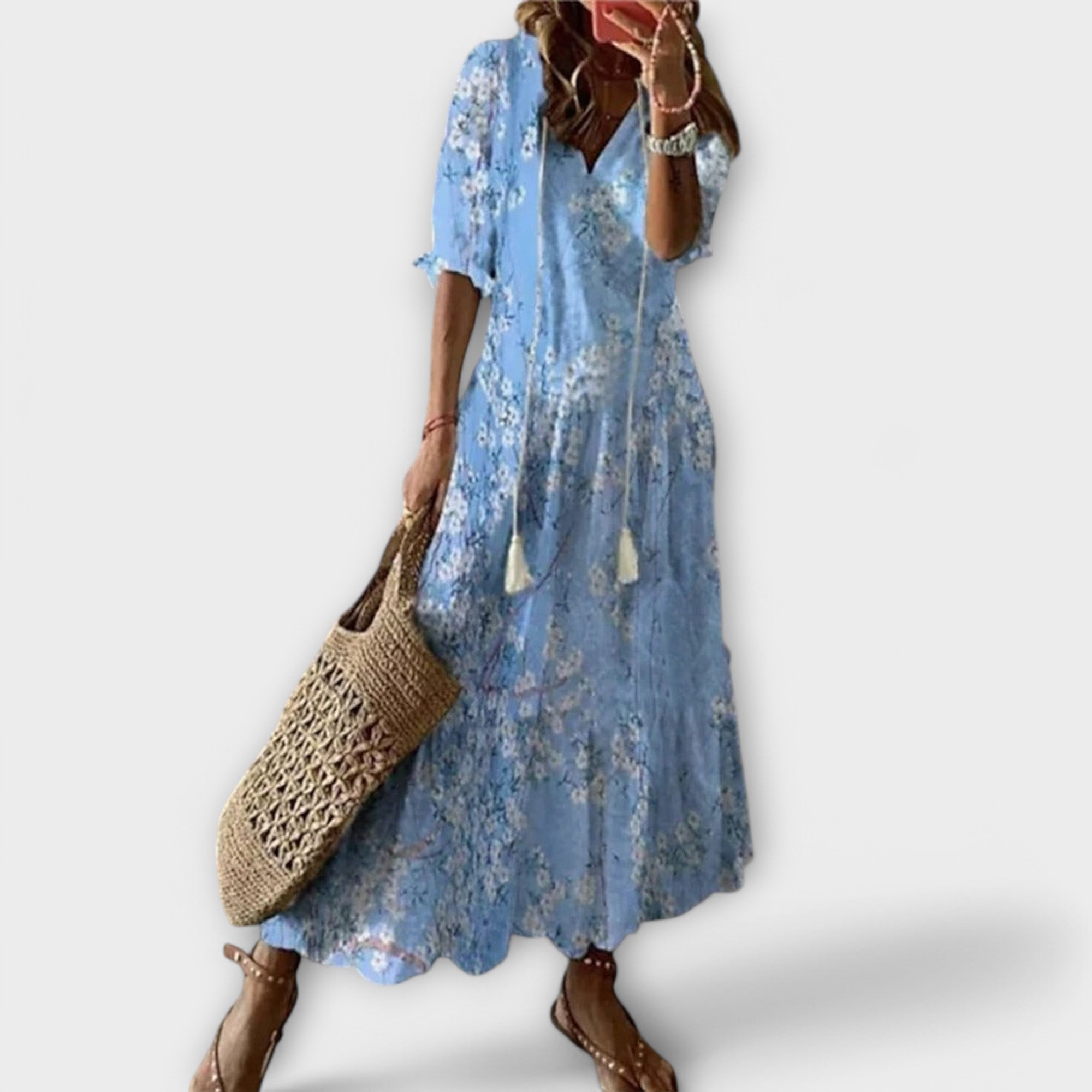 Bettina | Bohème maxiklänning